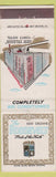 Matchbook Cover - Roosevelt Hotel New Orleans LA white