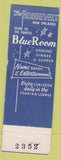 Matchbook Cover - Roosevelt Hotel New Orleans LA white