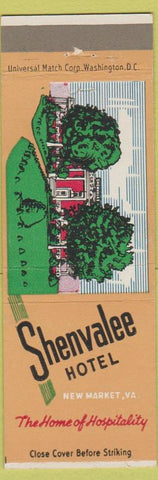 Matchbook Cover - Shenvalee Hotel New Market VA