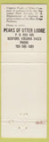 Matchbook Cover - Stonewall Jackson Hotel Staunton VA Harrisonpurg WEAR
