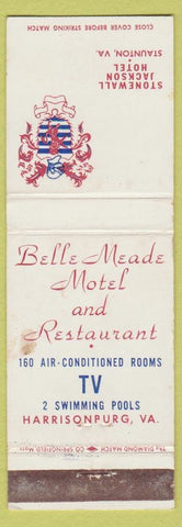 Matchbook Cover - Peaks of Otter Lodge Blue Ridge Parkway VA Bedford