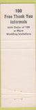 Matchbook Cover - Evans Printing Reading PA