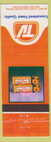 Matchbook Cover - TV Cheese products Grocery Canada True Value