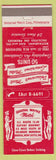 Matchbook Cover - General Wayne Motel New Castle DE