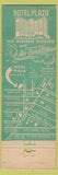 Matchbook Cover - Hotel Plaza Houston TX