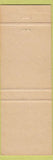 Matchbook Cover - Zany Zoo Cassell's Catering Harrisburg PA