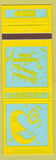 Matchbook Cover - Bam Boo Restaurant Toronto ON yellow blue
