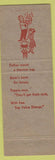 Matchbook Cover - Kroger Grocery Elephant