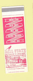 Matchbook Cover - Ball State College Muncie IN Cardinals