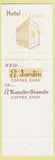 Matchbook Cover - El Rancho Grande Motel Brownsville TX
