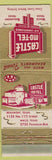 Matchbook Cover - Castle Motel Beaumon Waco TX