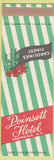 Matchbook Cover - Poinsett Hotel Greenville SC