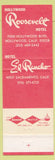 Matchbook Cover - Hotel El Rancho West Sacramento CA Hollywood Roosevelt