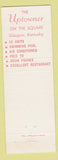 Matchbook Cover - Uptowner Motel Glasgow KY