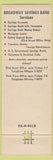 Matchbook Cover - Broadway Savings Bank New York City #3