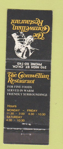 Matchbook Cover - Cromwellian Restaurant New Zealand