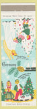 Matchbook Cover - Christmas Scene Germany Christkind