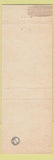 Matchbook Cover - Roger Williams Hotel Pawtucket RI
