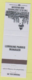 Matchbook Cover - Old Lighthouse and Museum Presque Isle MI