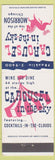 Matchbook Cover - Morrison Hotel Chicago IL Carousel