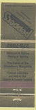 Matchbook Cover - Peppers on Broadway Restaurant Milwaukee WI