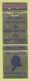 Matchbook Cover - Lafayette Restaurant Williamsburg VA