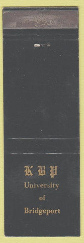 Matchbook Cover - University of Bridgeport Monogram WEAR