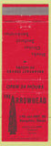 Matchbook Cover - Arrowhead Restaurant Hampshire IL
