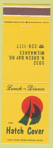 Matchbook Cover - Hatch Cover Restaurant Milwaukee WI