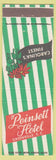 Matchbook Cover - Poinsett Hotel Greenville SC