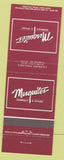 Matchbook Cover - Mesquites BBQ Lubbock TX