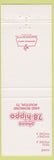 Matchbook Cover - Hippo Party Animal Houston TX