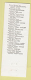 Matchbook Cover - Hotel Kansas Topeka KS