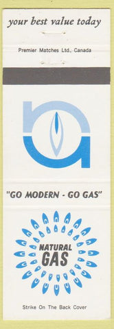 Matchbook Cover - Natural Gas Canada