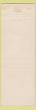 Matchbook Cover - Robert Driscoll Hotel Corpus Christi TX