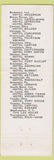 Matchbook Cover - Hotel Melbourne ST Louis MO WEAR