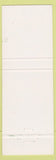 Matchbook Cover - Thomas Nelson Hotel Norfolk VA