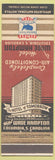Matchbook Cover - Hotel Wade Hampton Columbia SC