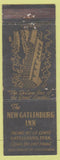 Matchbook Cover - New Gatlinburg Inn TN WORN