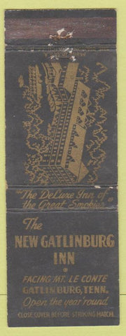 Matchbook Cover - New Gatlinburg Inn TN WORN