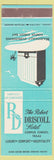 Matchbook Cover - Robert Driscoll Hotel Corpus Christi TX blue