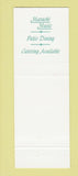 Matchbook Cover - Don Limons Austin TX restaurant