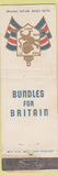 Matchbook Cover - WWII Aid to Britain WEAR