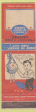 Matchbook Cover - Protect Money BBB Better Business Bureau money girlie