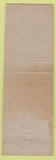 Matchbook Cover - Protect Money BBB Better Business Bureau money girlie