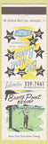 Matchbook Cover - Breezy Point Resort Brainerd MN