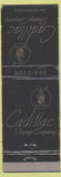 Matchbook Cover - Cadillac Stamp Company Detroit MI