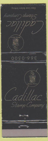 Matchbook Cover - Cadillac Stamp Company Detroit MI