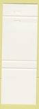 Matchbook Cover - Humberstone Speedway auto racing dirt Port Colborne ON yellow