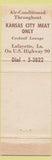 Matchbook Cover - Poor Boy's Riverside Inn Lafayette LA WEAR